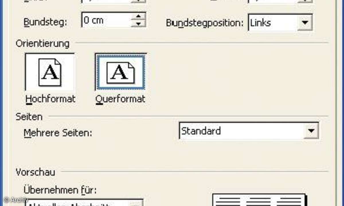 Prospekte gestalten mit Word