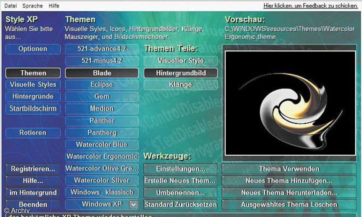 Desktop-Styling-Tool