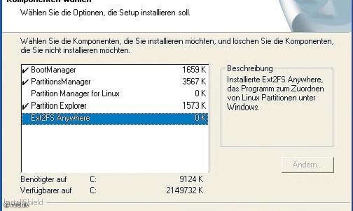 Festplatten und Daten organisieren