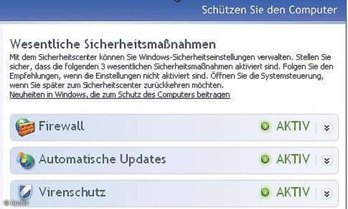 XP Minis: Sicherheit