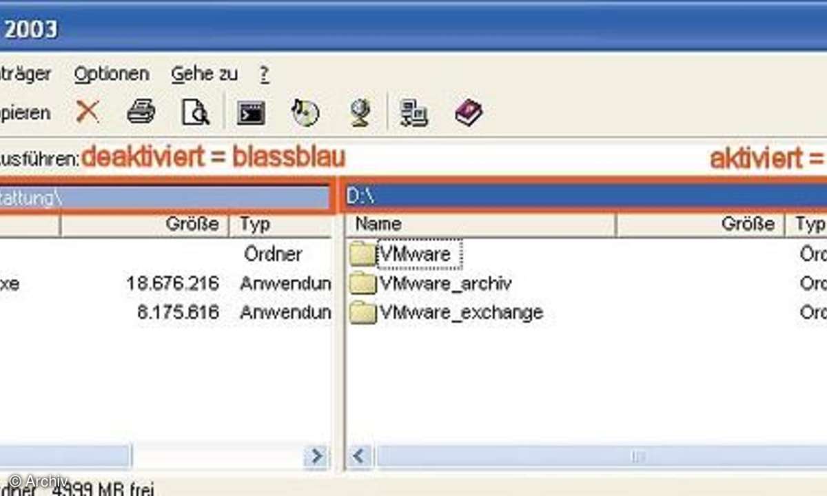 Komfortabler Dateizugriff