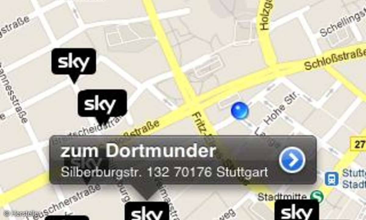 Sky Bar Finder