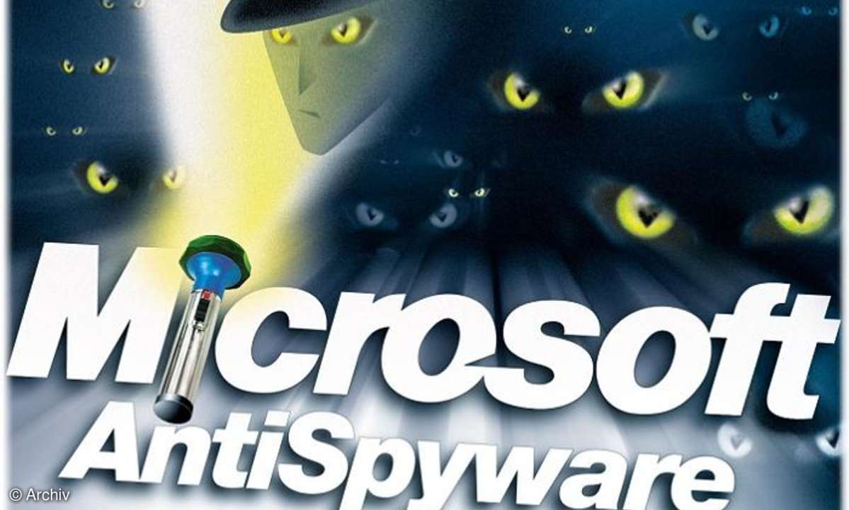 Sicher Surfen: Microsoft AntiSpyware