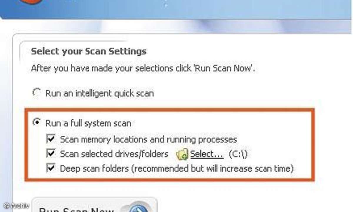 Sicher Surfen: Microsoft AntiSpyware