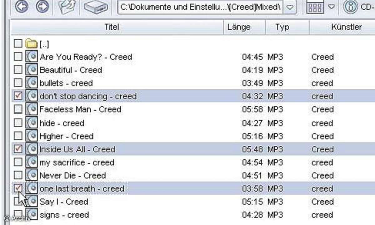 Effektiv arbeiten mit Magix MP3 maker