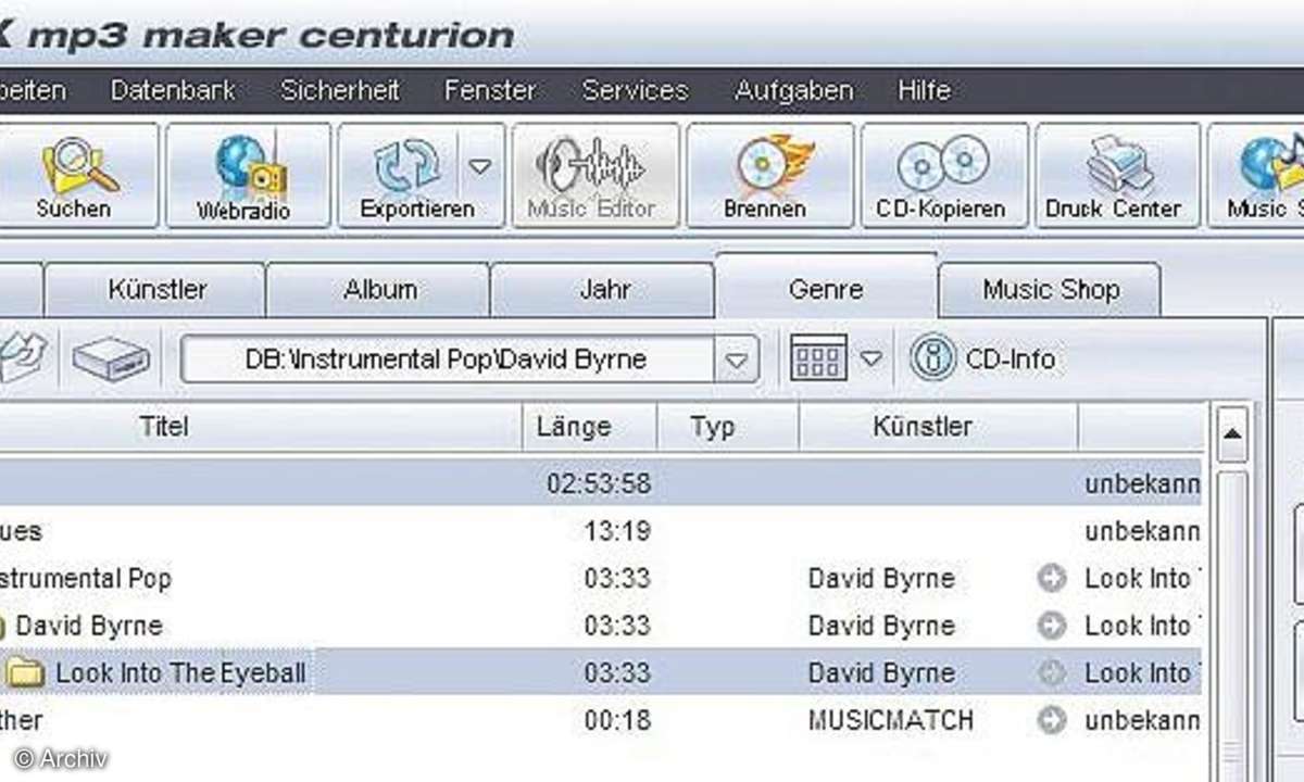 Effektiv arbeiten mit Magix MP3 maker