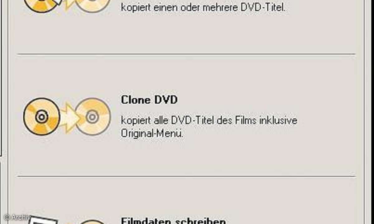 CloneDVD: DVD-Kopiertool
