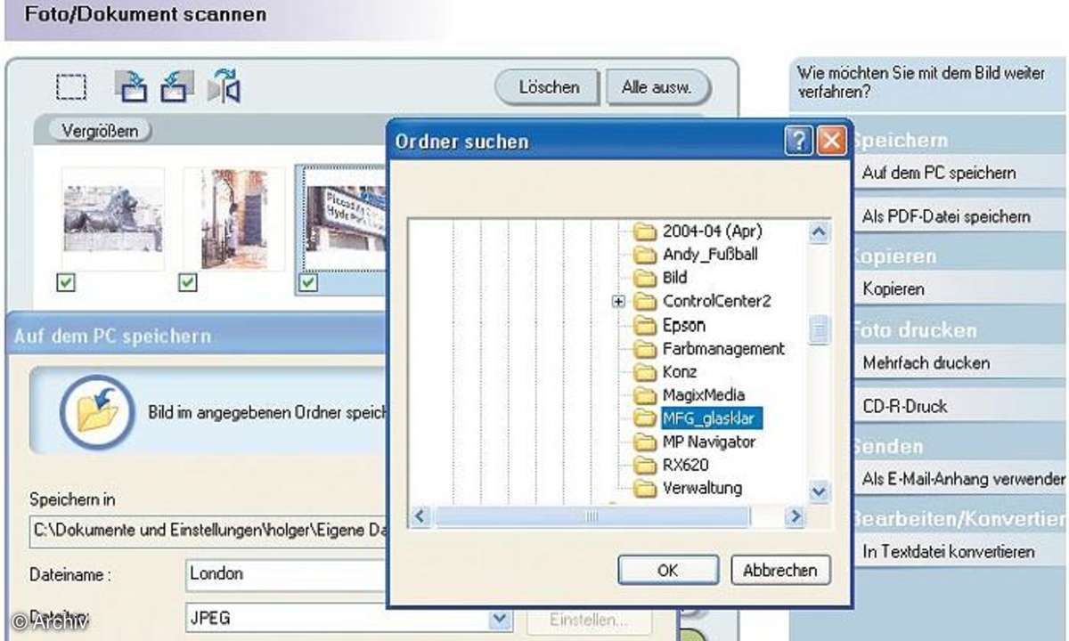 Details: Multifunktionsgeräte