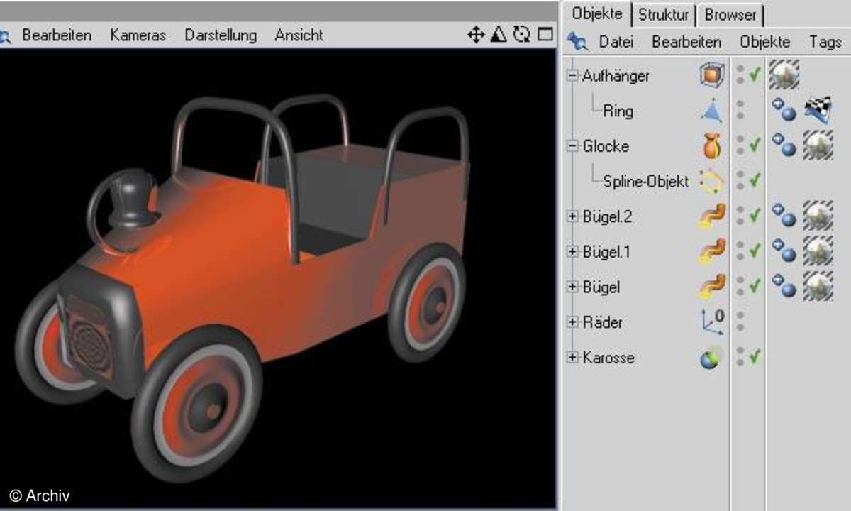 3D-Software: Maxon Cinema 4D