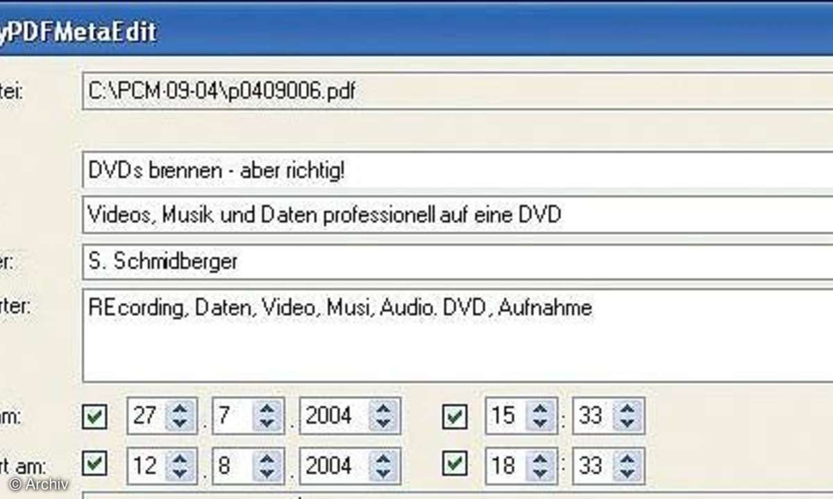 Tools für PDF-Dokumente