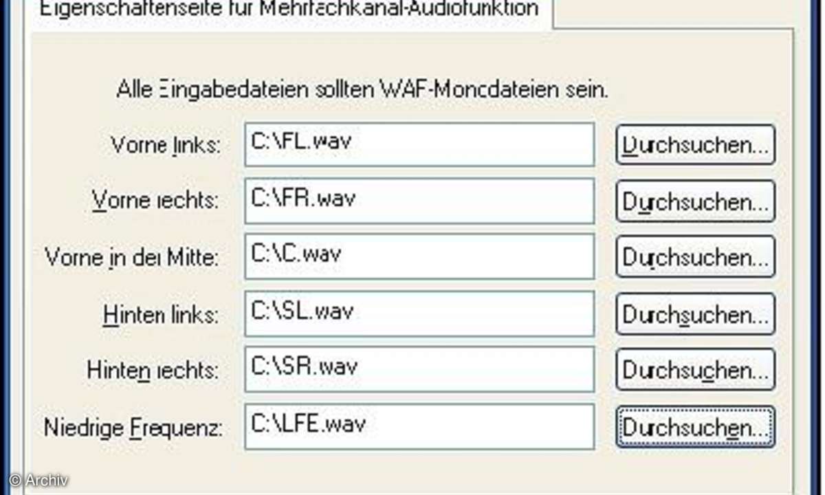 MP3-Surround-Sound selbst gemacht