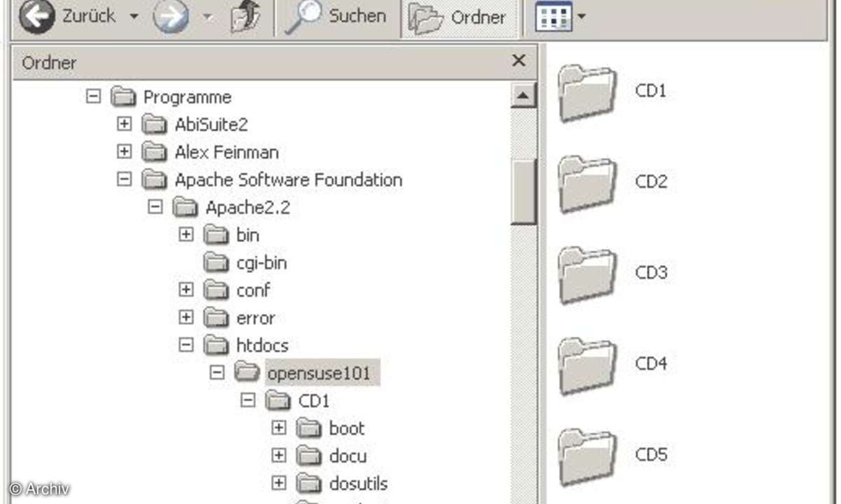 Netwerkinstallation von openSUSE 10.1