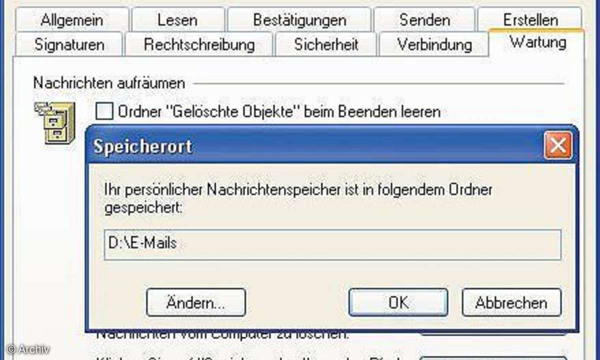Reinkarnation durch Norton Ghost
