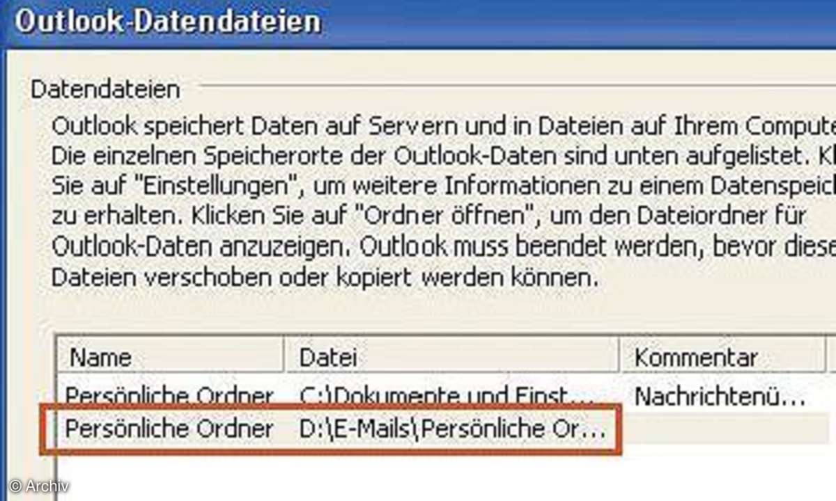 Reinkarnation durch Norton Ghost
