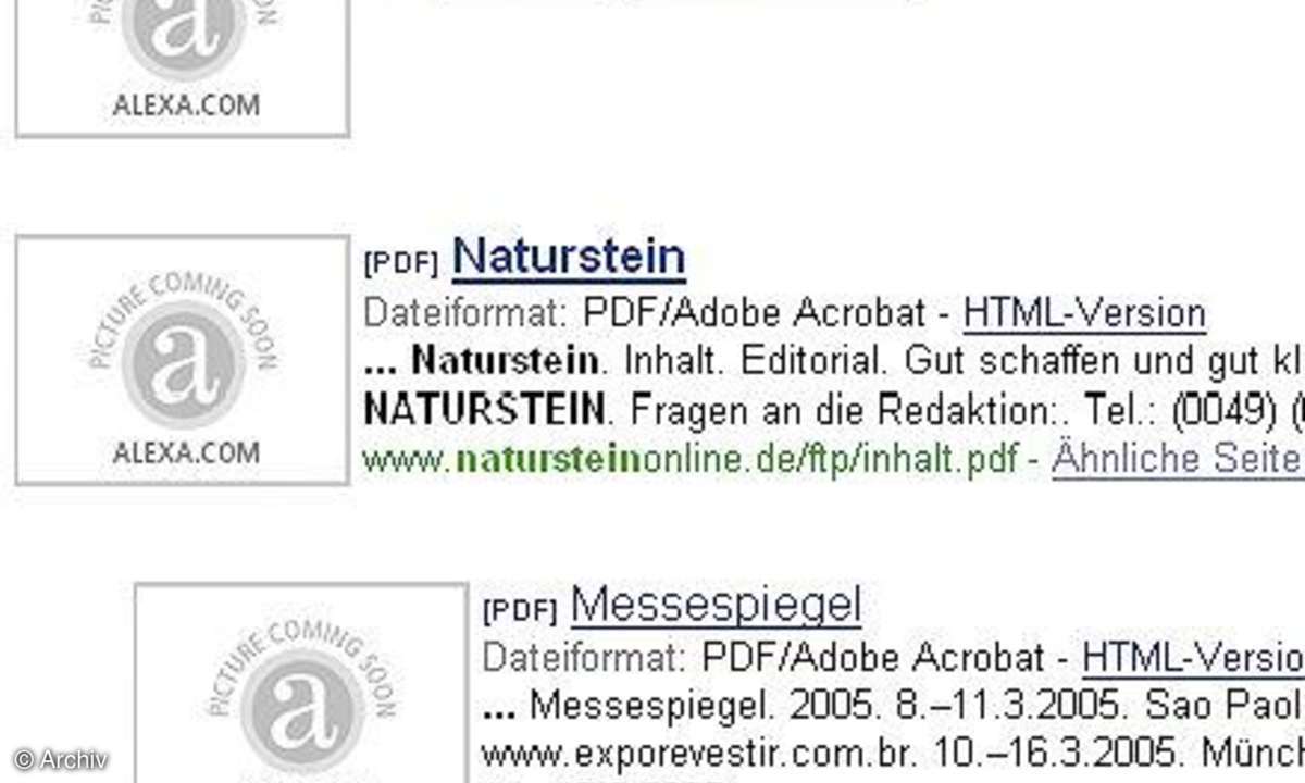 Suchdienste und Suchtipps fürs Netz