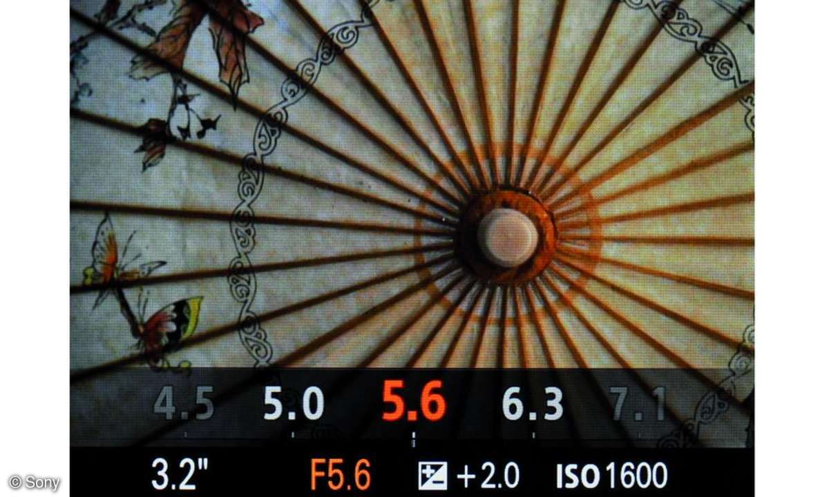 Sony Alpha 7R - Bedienung