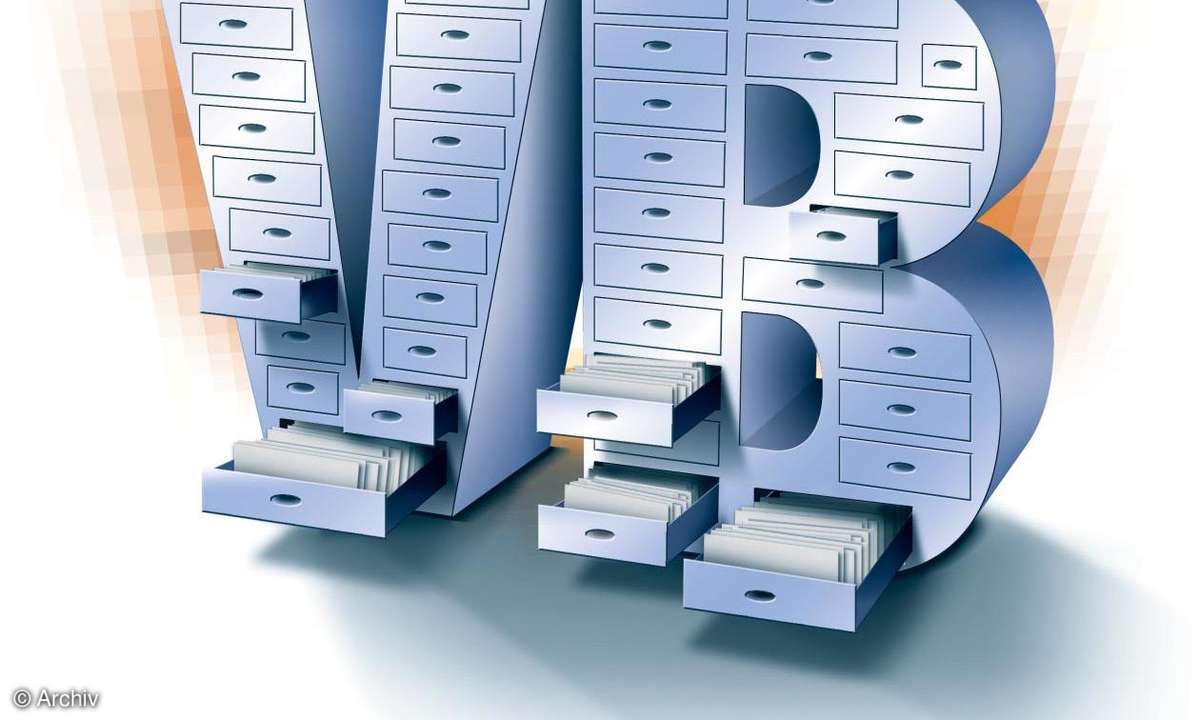 Projekt-Manager versus Visual-Basic-2005-Mangel
