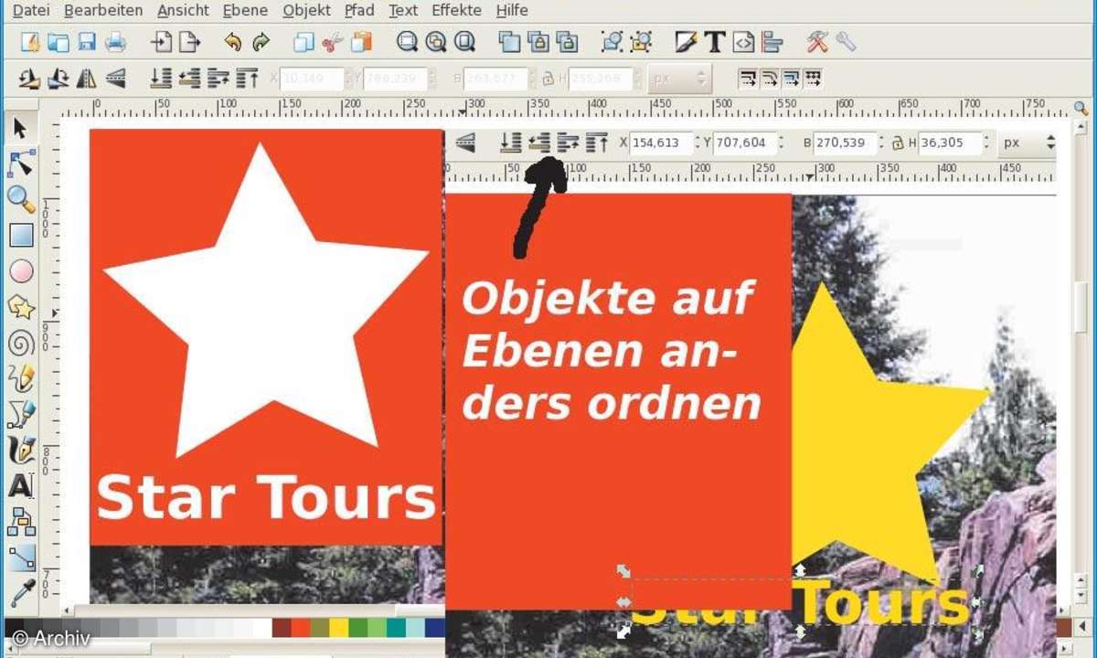 Vektorgrafik-Programm Inkscape