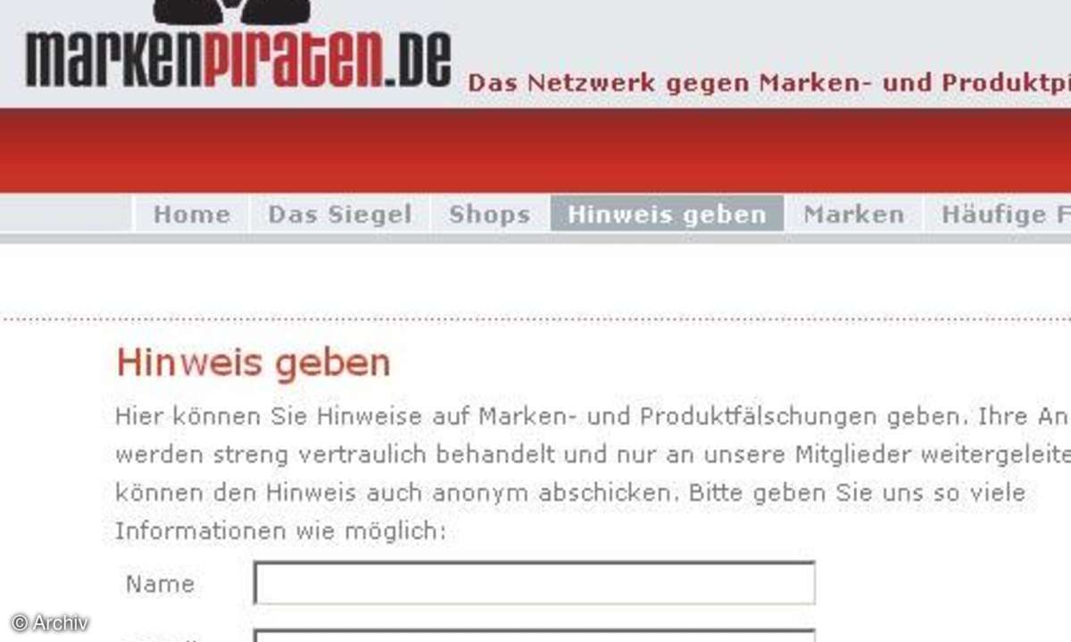 Fälschungen bei Ebay