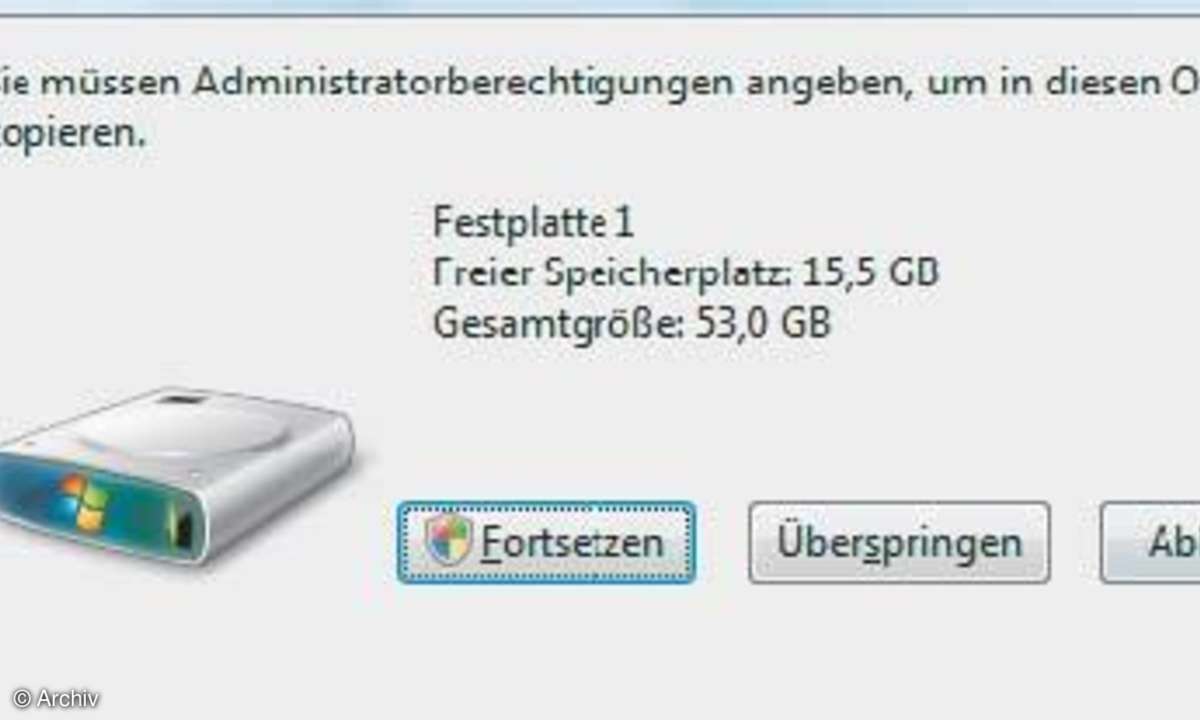 Benutzerkonten und andere neue Features