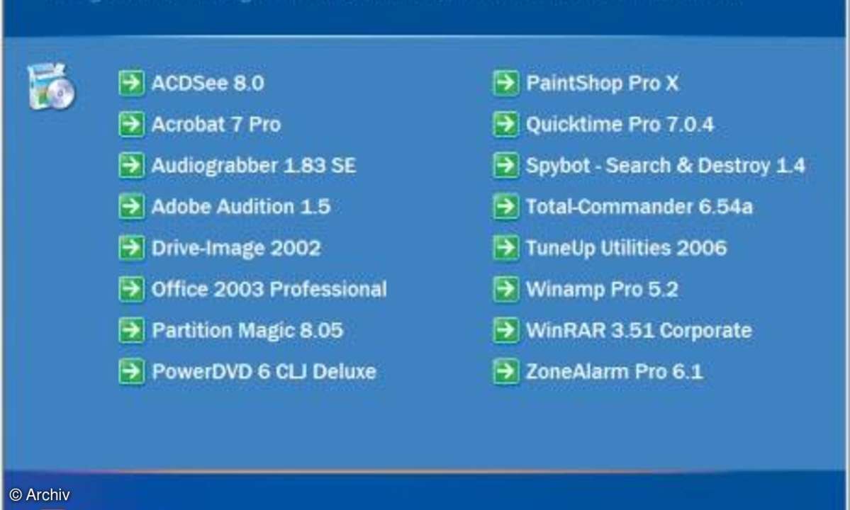 Illegale All-In-One-DVDs