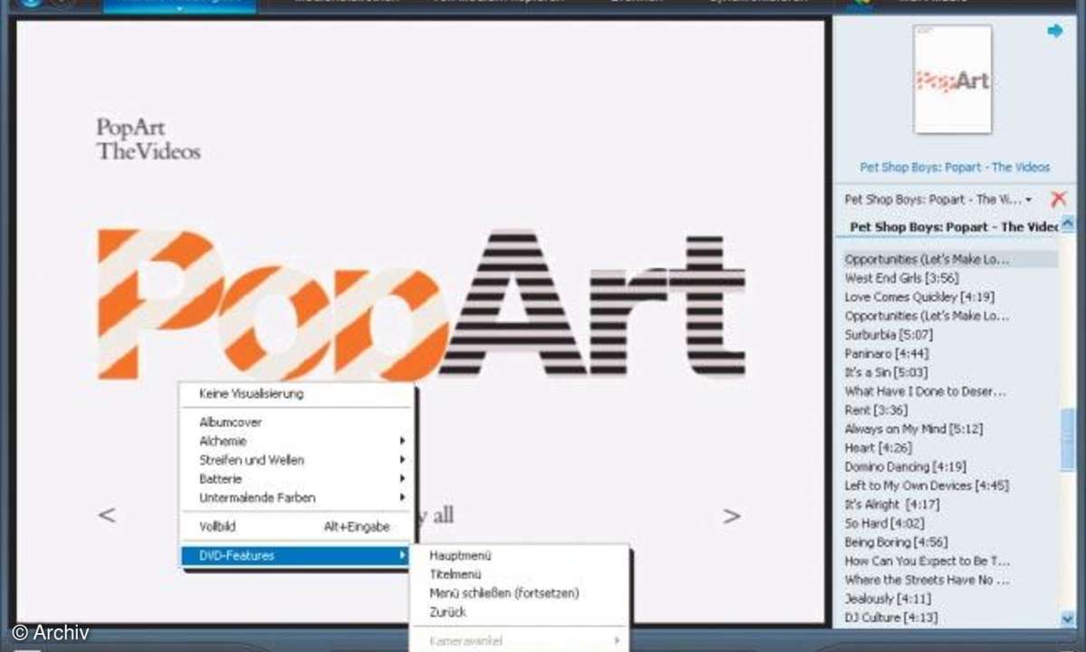 Windows Media Player 11 in der Praxis