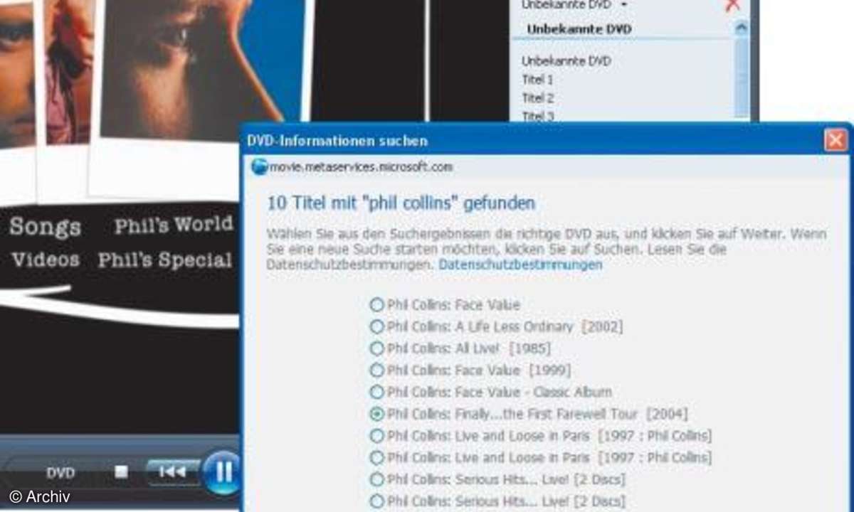 Windows Media Player 11 in der Praxis