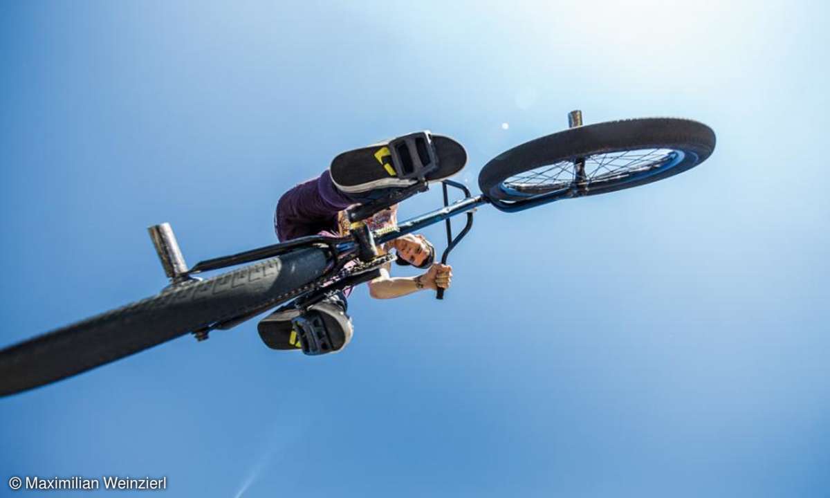 BMX-Jumps mit Stephan Götz
