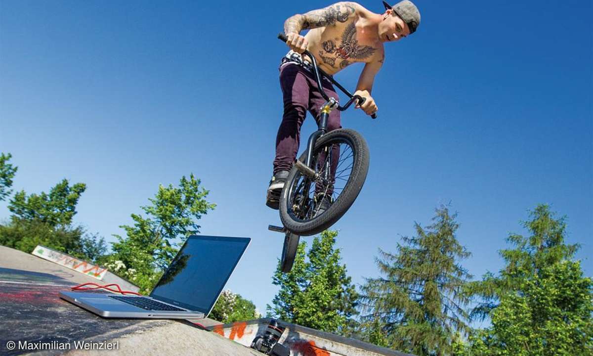 BMX-Jumps mit Stephan Götz