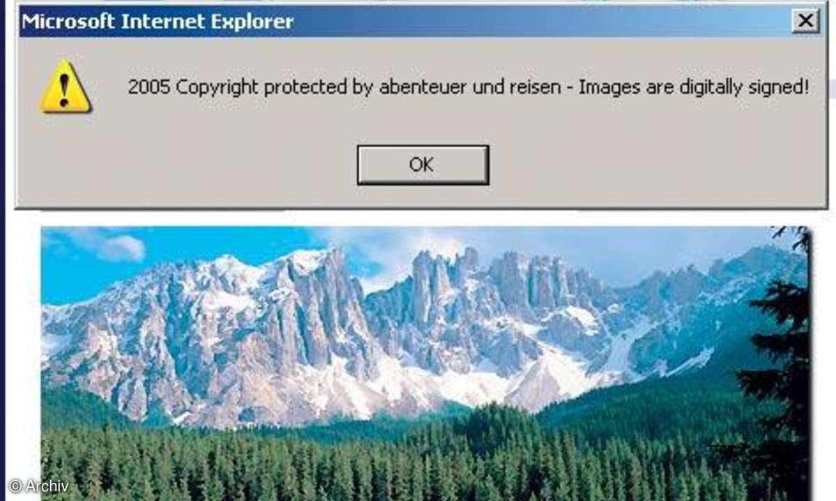Fotos vor Missbrauch schützen