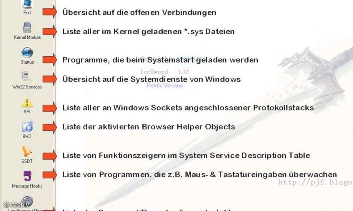 Anti-Rootkit-Tool Icesword