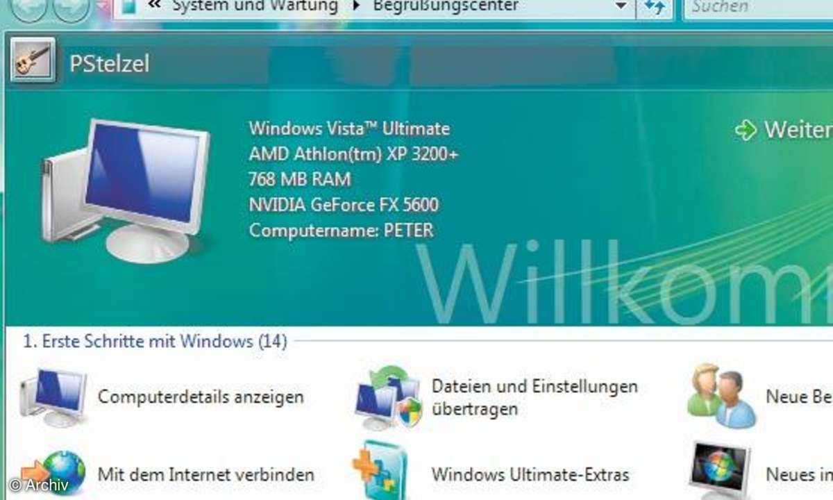 Vista richtig installieren