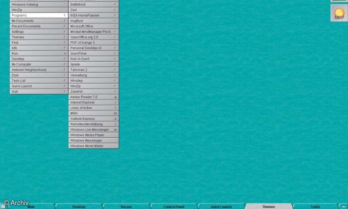 XP-Desktop benutzerfreundlicher machen