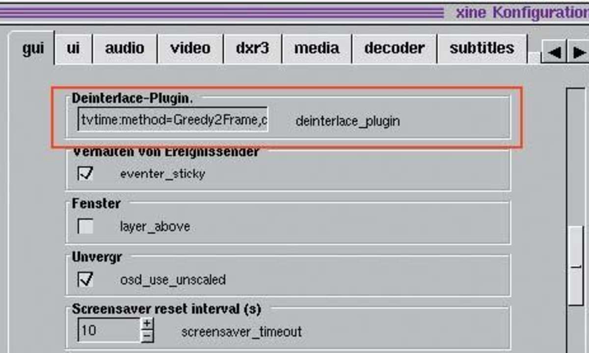 Open-Source-Festplatten-Recorder VDR 1.4