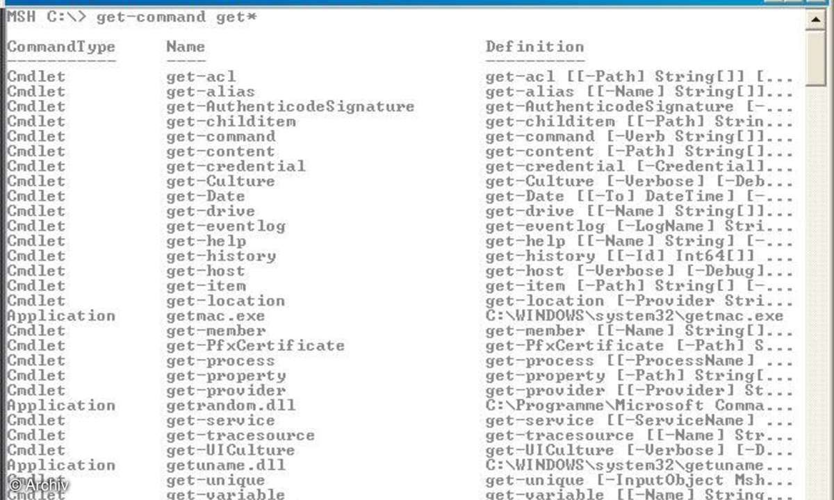 Die neue PowerShell einsetzen
