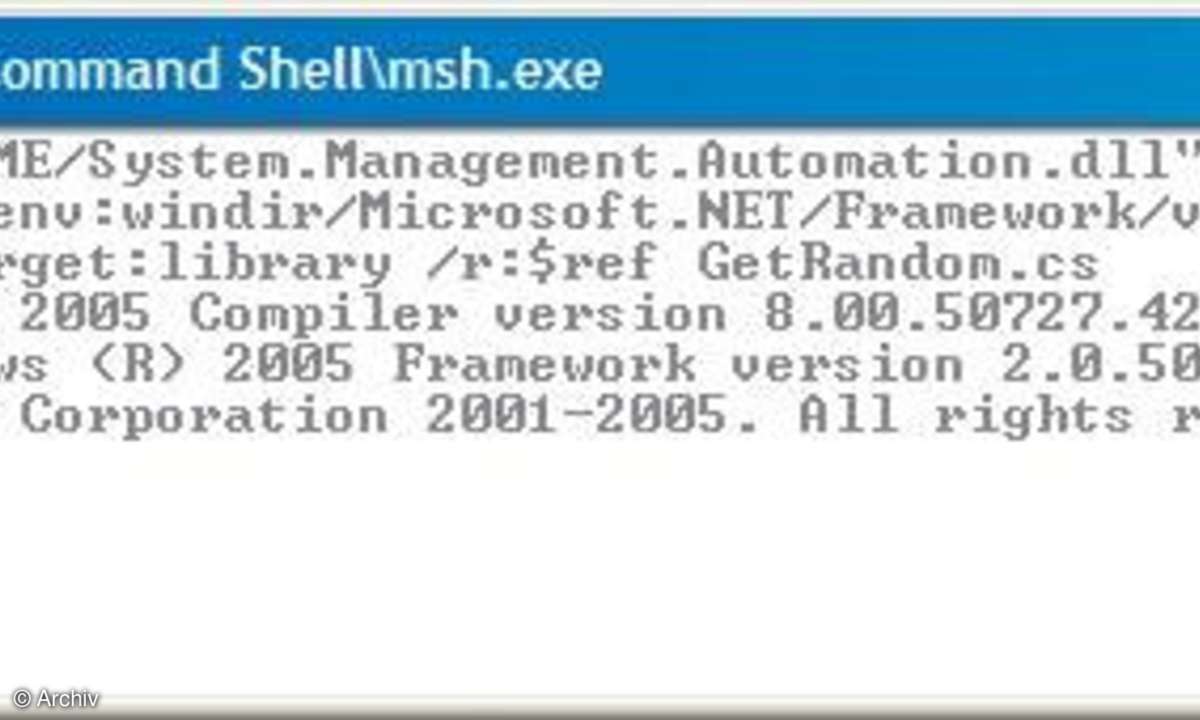 Die neue PowerShell einsetzen