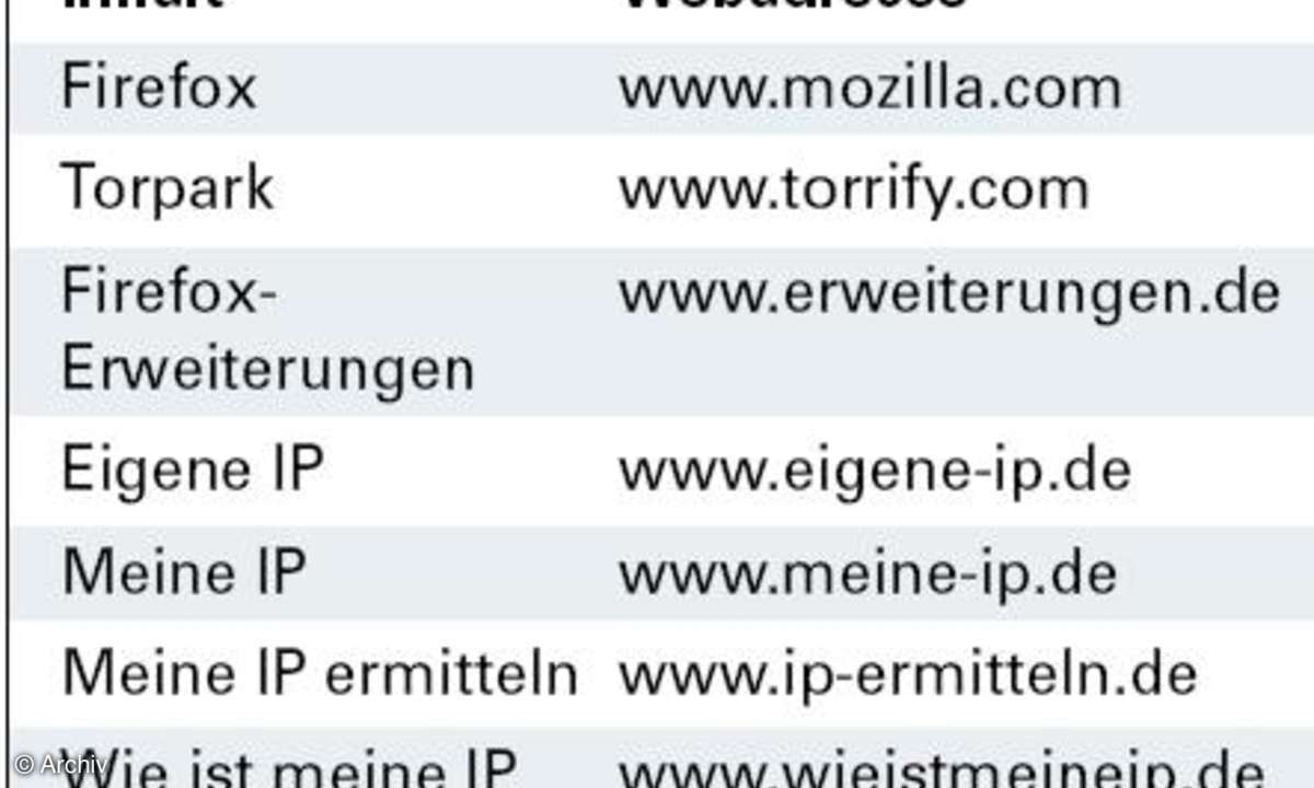Tarnkappen-Browser Torpark