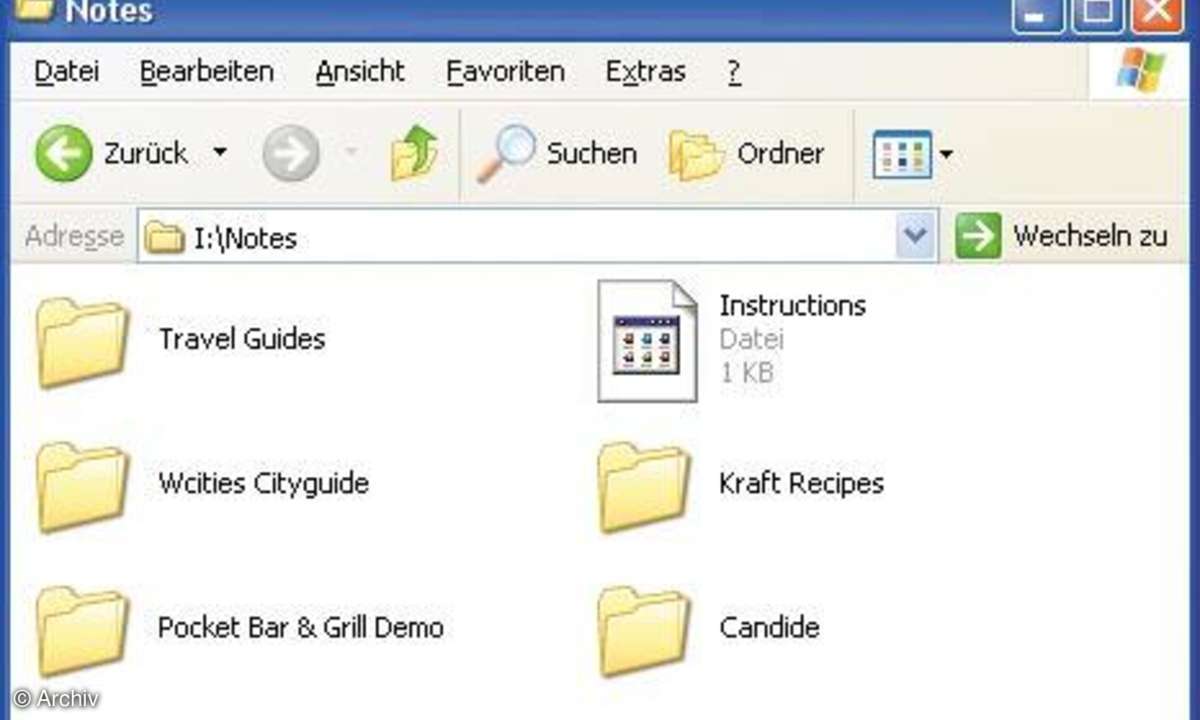 Erweiterungen für den iPod
