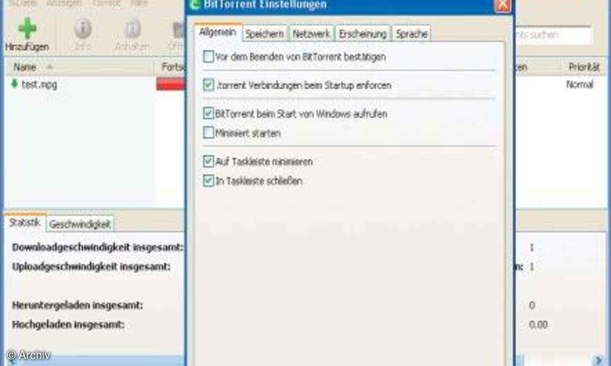 Tauschbörse Bittorrent