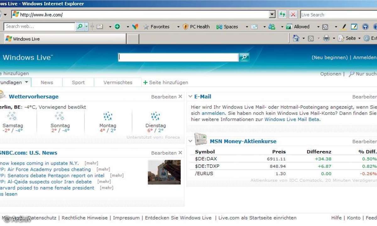 Plug-ins für Browser