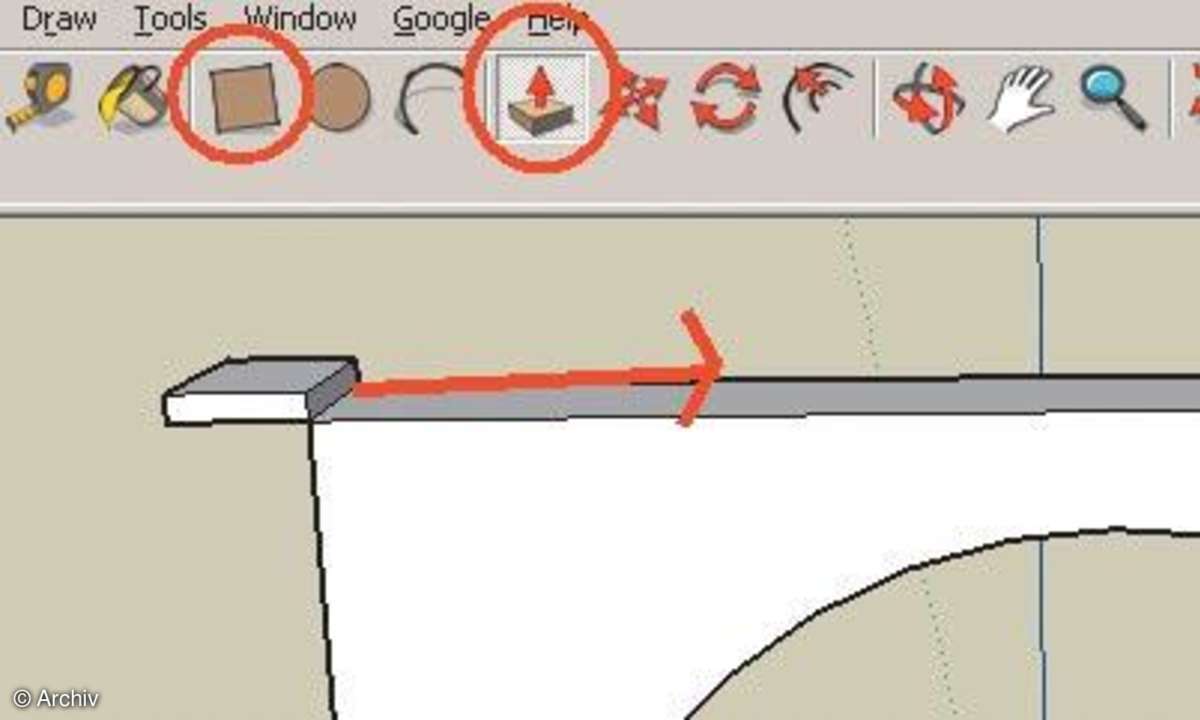 3D-Modelle mit Google Sketchup