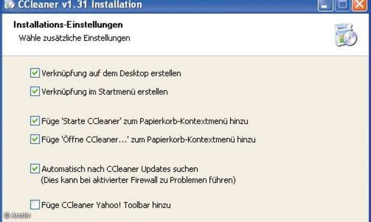 Windows entschlacken