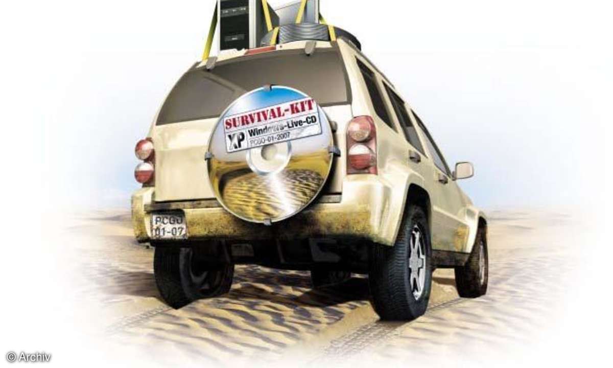 Rettungs-CD im Eigenbau