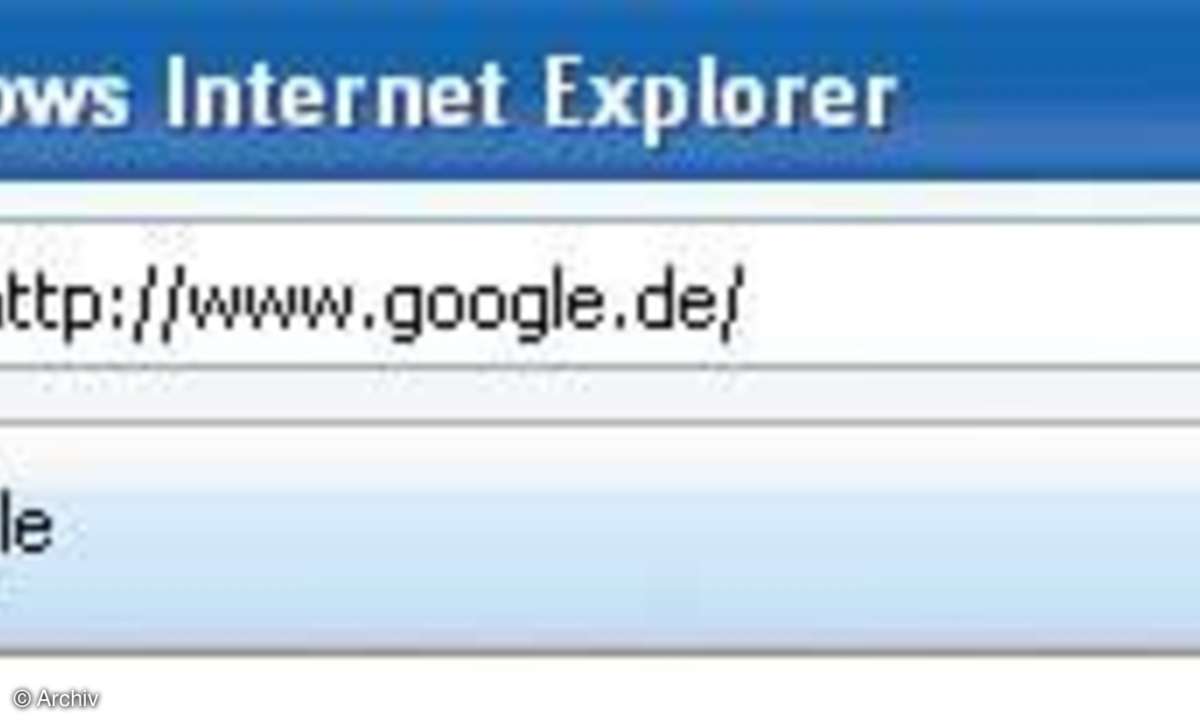 Internet Explorer 7 ausreizen