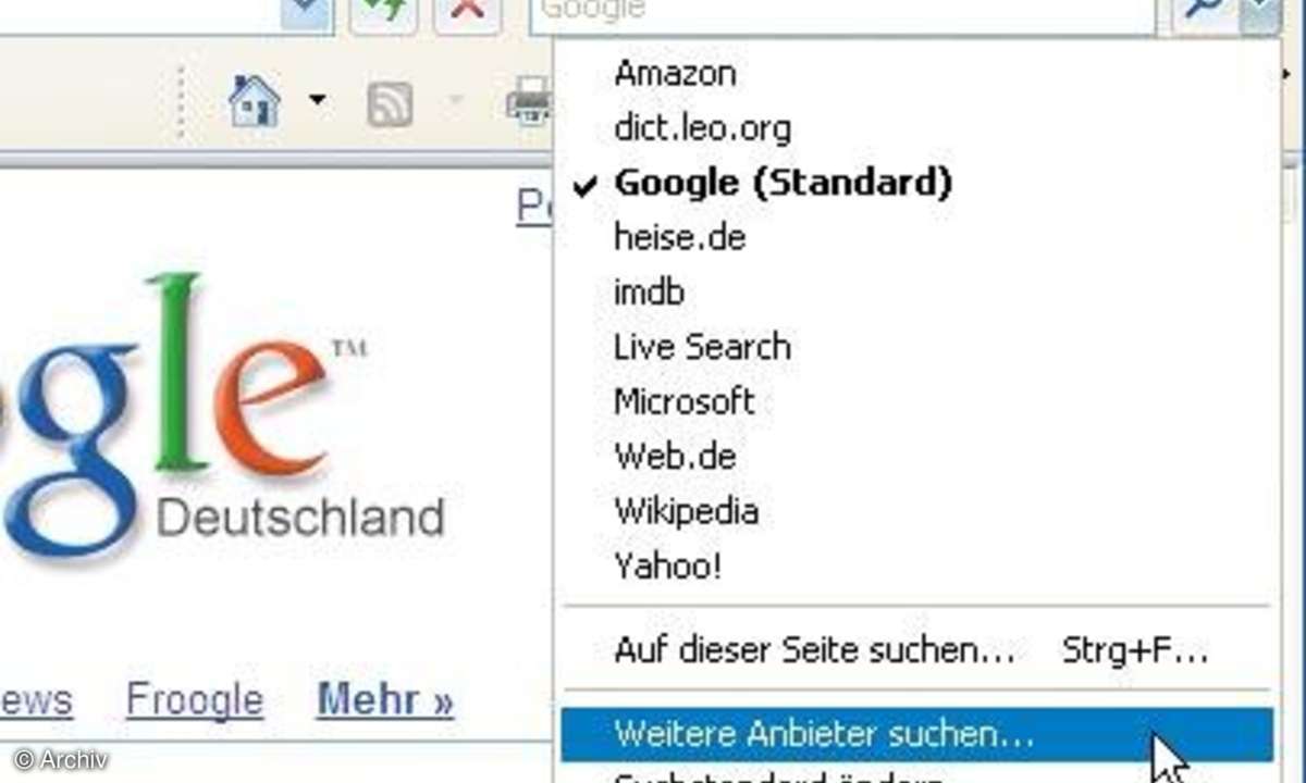 Internet Explorer 7 ausreizen