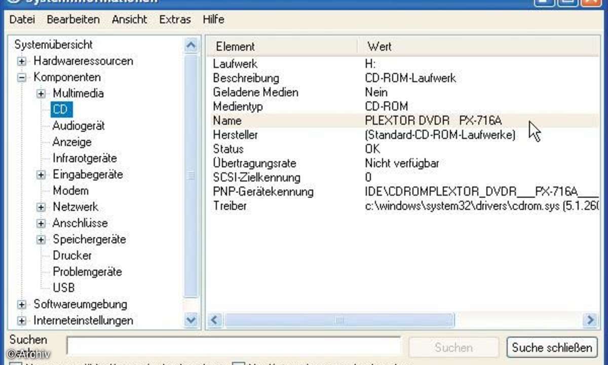 Das DVD-Brenner-Update