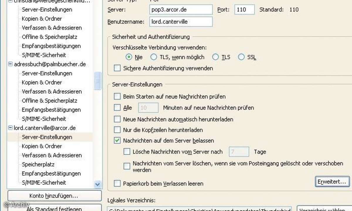 E-Mails auf dem Handy