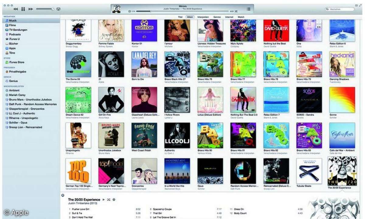 Musik im iTunes Store