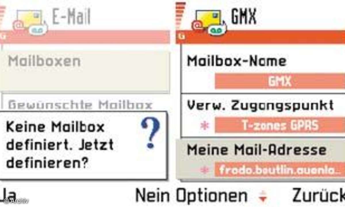E-Mails auf dem Handy