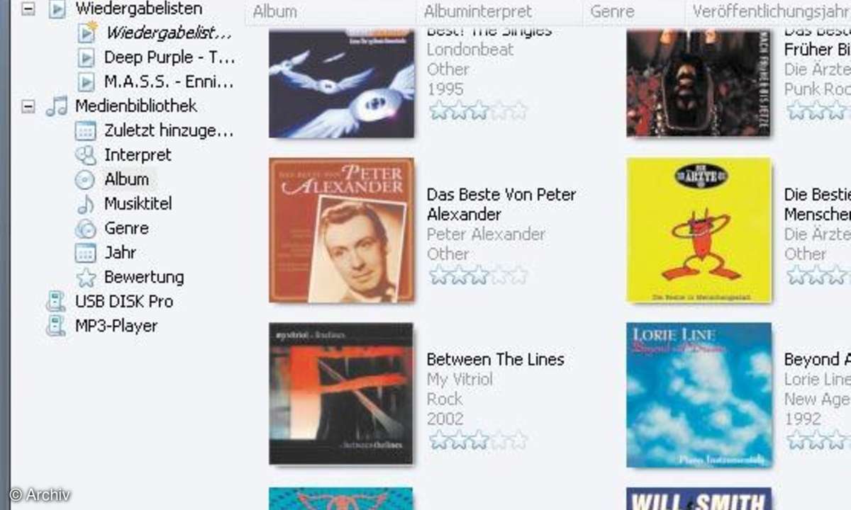 Windows Media Player 11 frisieren